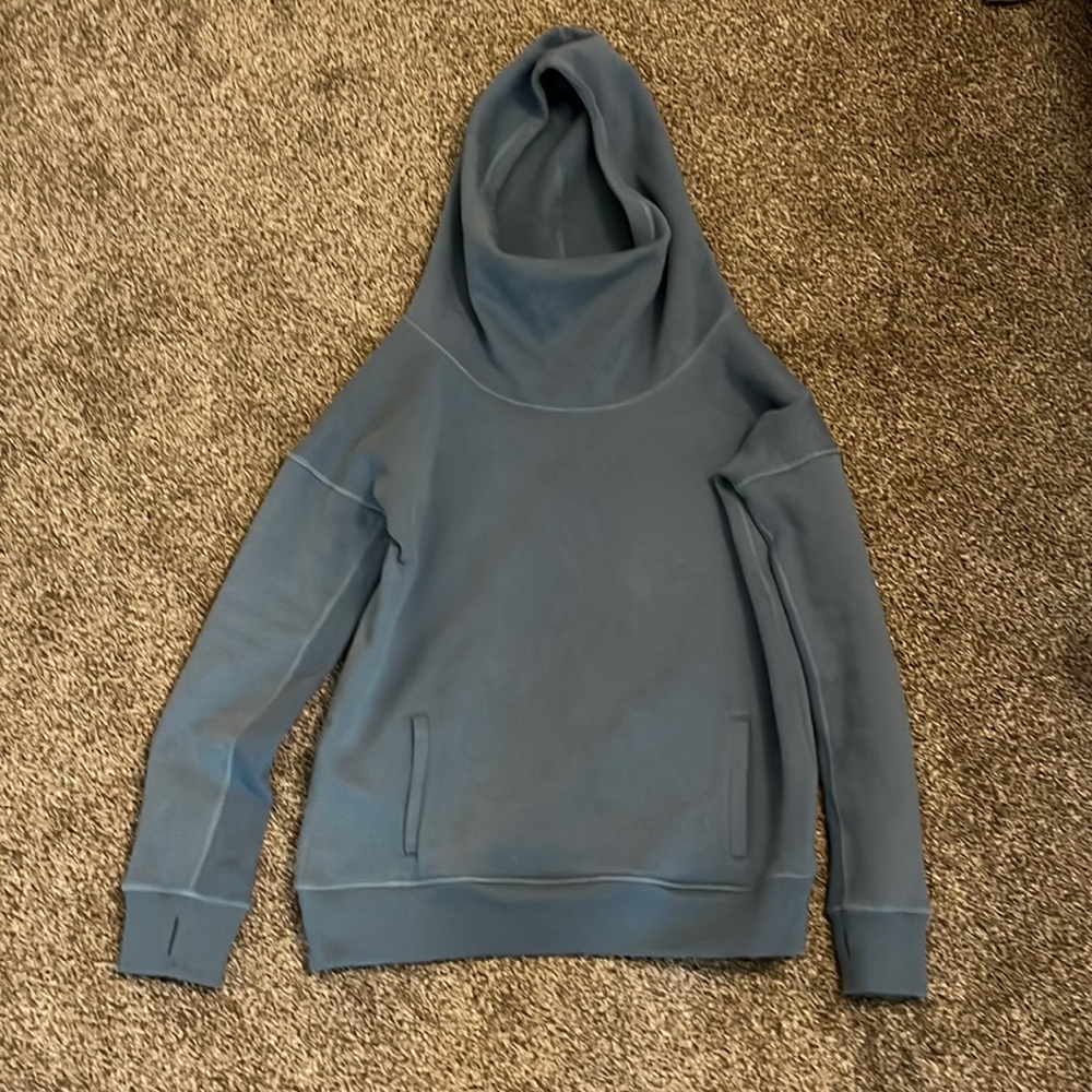 Zyia EUC Oh So Soft Light blue Hoodie